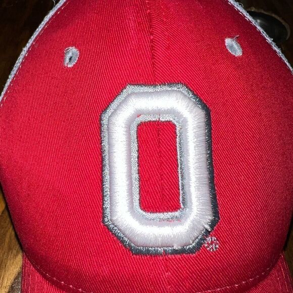 Zephyr Ohio State Buckeyes Block O snapback mesh back trucker hat - Picture 6 of 12